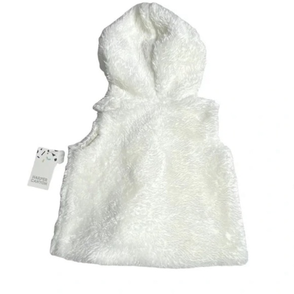 Harper Canyon Vest Wubby Teddy Ivory Teddy Ear Vest - Picture 3 of 7